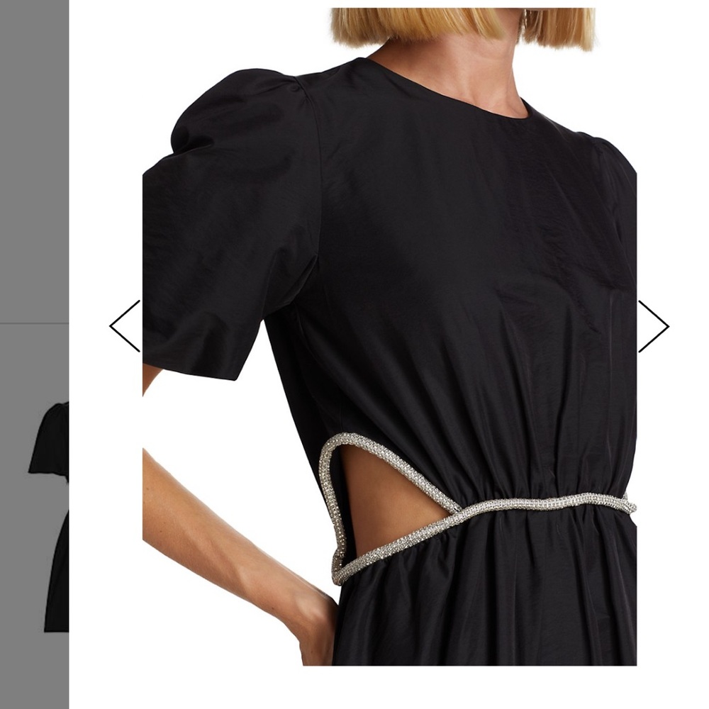 Wayf Esmeralda Cutout Rhinestone Dress - Picture 5 of 5